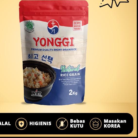 

♬ Beras Korea Yonggi 2kg-cocok untuk korean food ➴