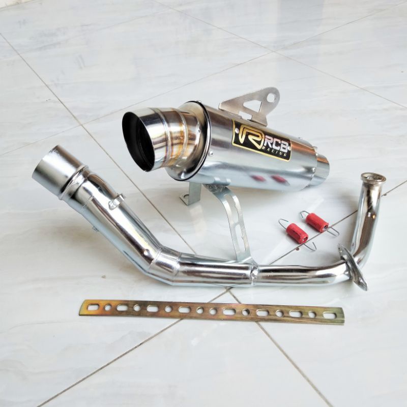 kenalpot racing rcb mio sporty,mio j,mio m3,beat karbu,beat fi,scopi