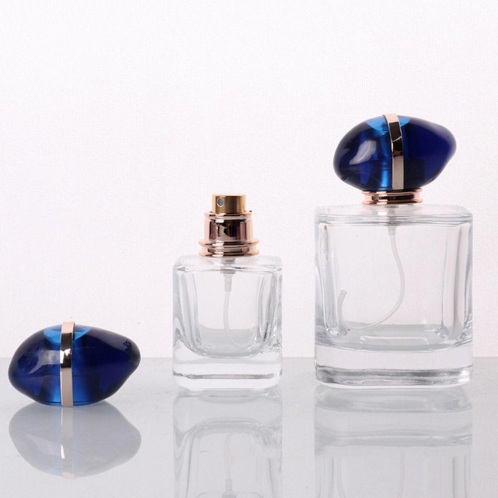 [Elegan] Botol Parfum Kaca Sub-Botol Kosong Mewah Botol Isi Ulang Portable Atomizer Mist Liquid Dispenser Fragrance Wadah Kosmetik