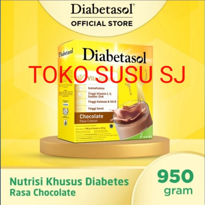 

[ COD ] DIABETASOL COKLAT 1000 GR / Diabetasol cok 1000 gr / Diabetasol 1kg