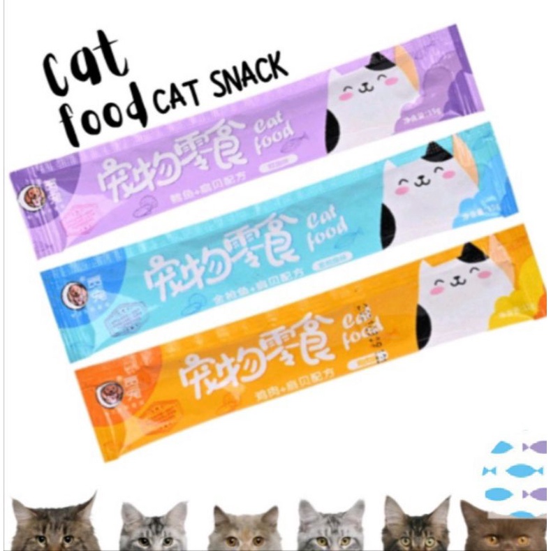 Cat food cat snack creamy 15gr