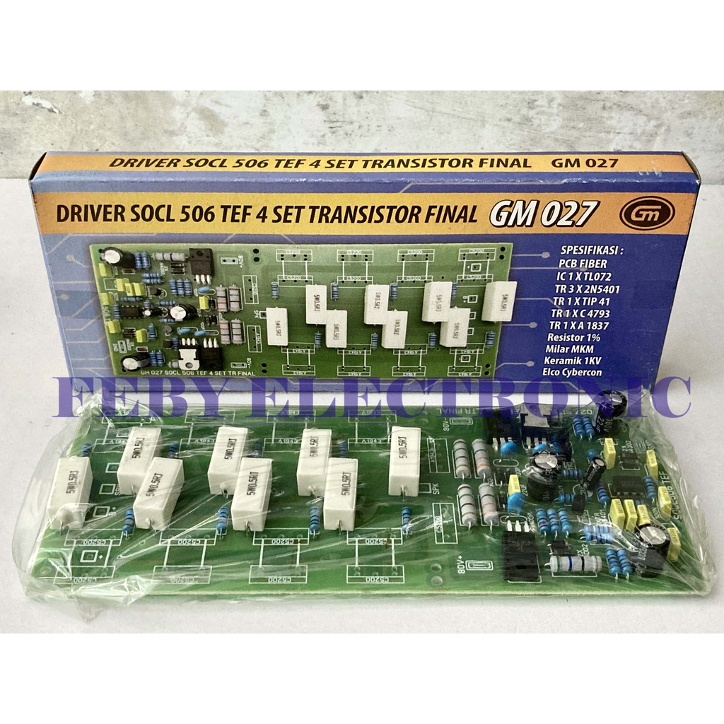 KIT GM 027 Driver SOCL 506 TEF 4 SET Transistor Final
