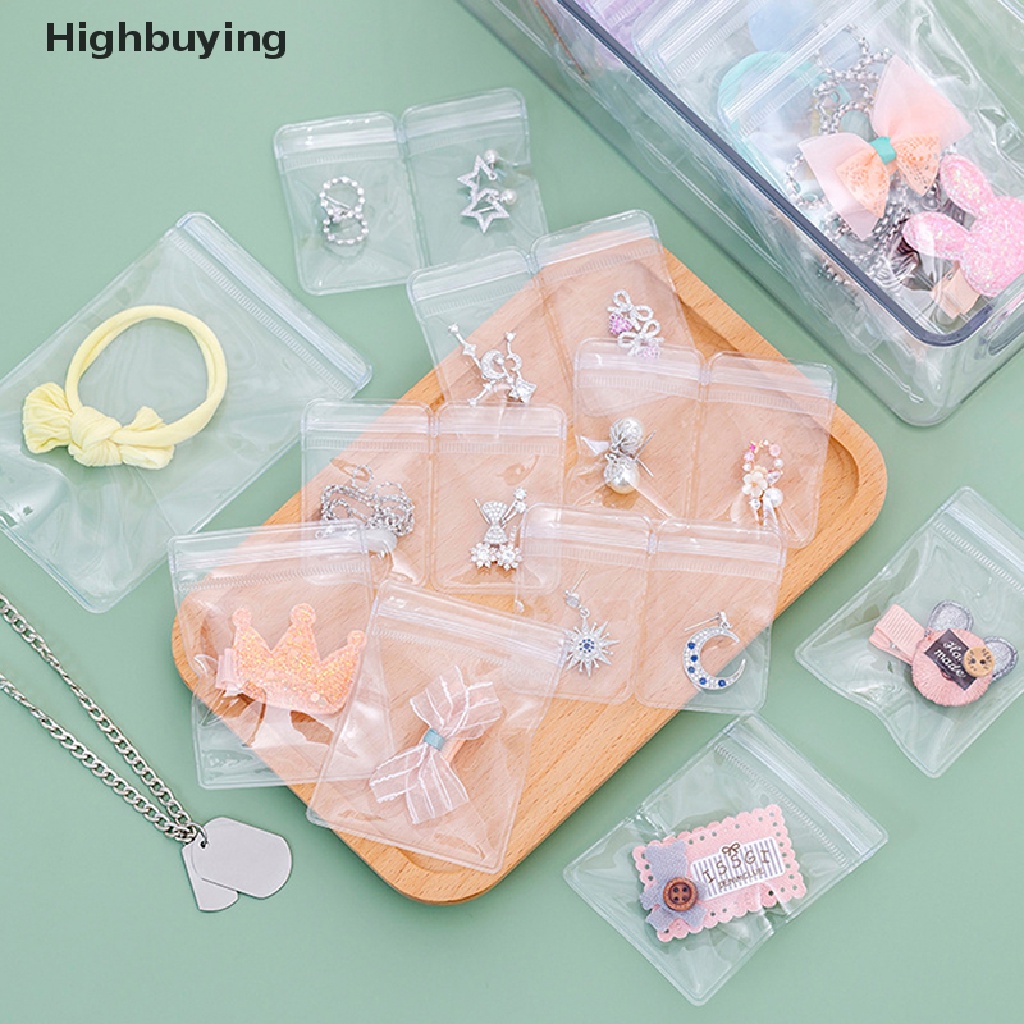 Hbid Tempat Perhiasan Kalung Cincin Laci Kotak Penyimpanan Desktop Organizer Zip Lock Bag Glory