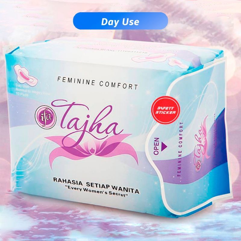 pembalut herbal ifa tajha 24cm isi 10 pads