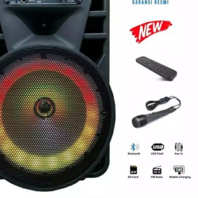 ✥ SPEAKER KARAOKE BLUETOOTH ST-5002 BONUS MIC ☞