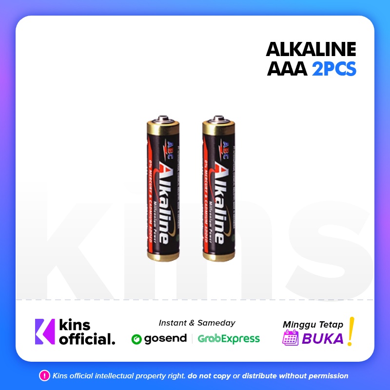 Baterai Alkaline AAA