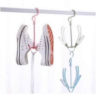 GANTUNGAN 4 IN 1 HOOK SANDAL SEPATU PAKAIAN HANGER MULTIFUNGSI