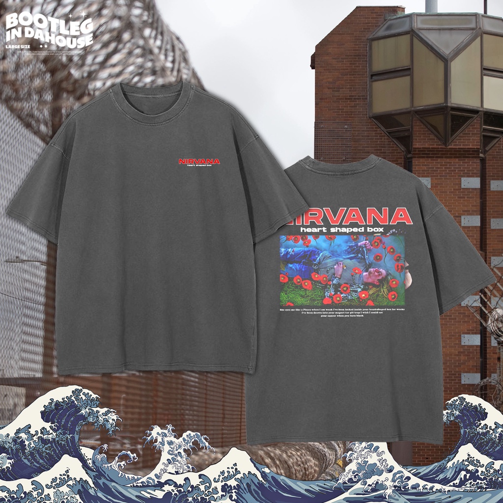NIRVANA Oversize T-shirt / Kaos Oversize NIRVANA