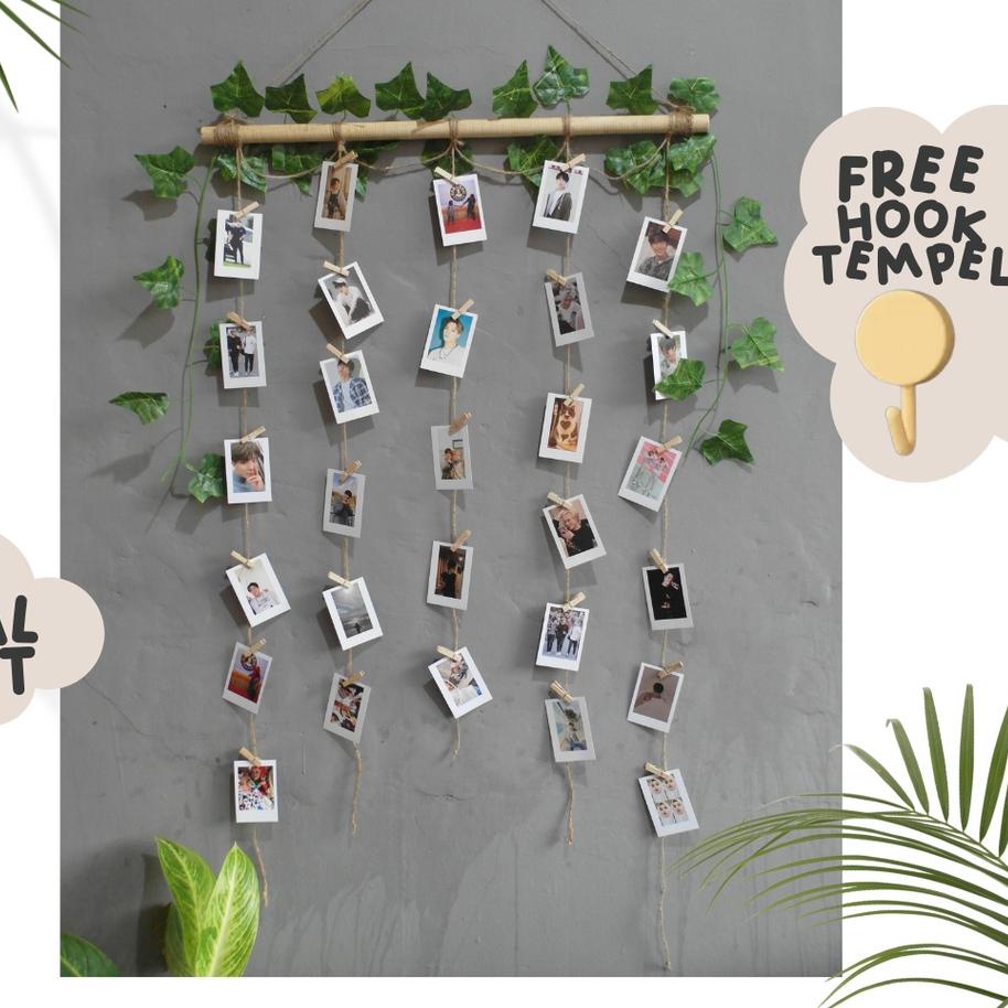Import Terlaris Album Foto Gantungan Polaroid Dinding Aesthetic  Dinding Polaroid 