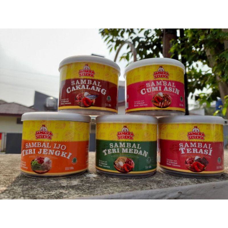 

aneka sambal pedas Jawara