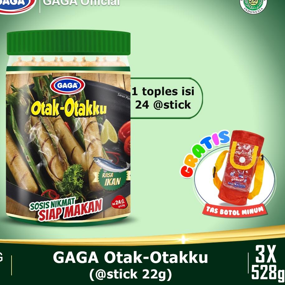 

♪ Beli 2 Toples GAGA Otak-otak 21g GRATIS 1 Toples GAGA Otak-otak 21g. (GG49) ✵