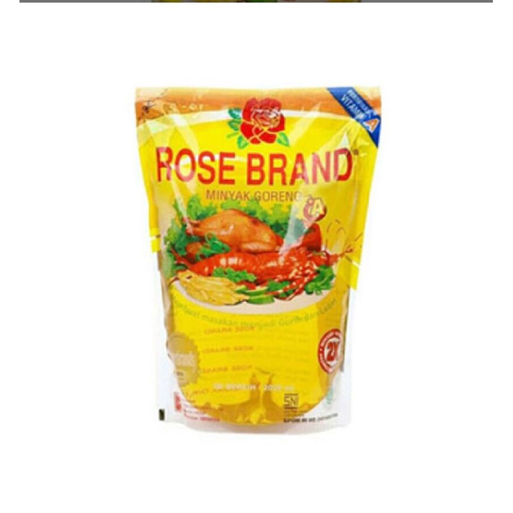 

Minyak goreng Rose brand 2 liter