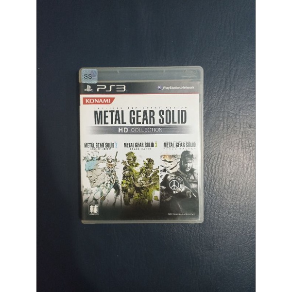 BD Kaset Game PS3 Classics HD Metal Gear Solid HD Collection MGS 1 2 3