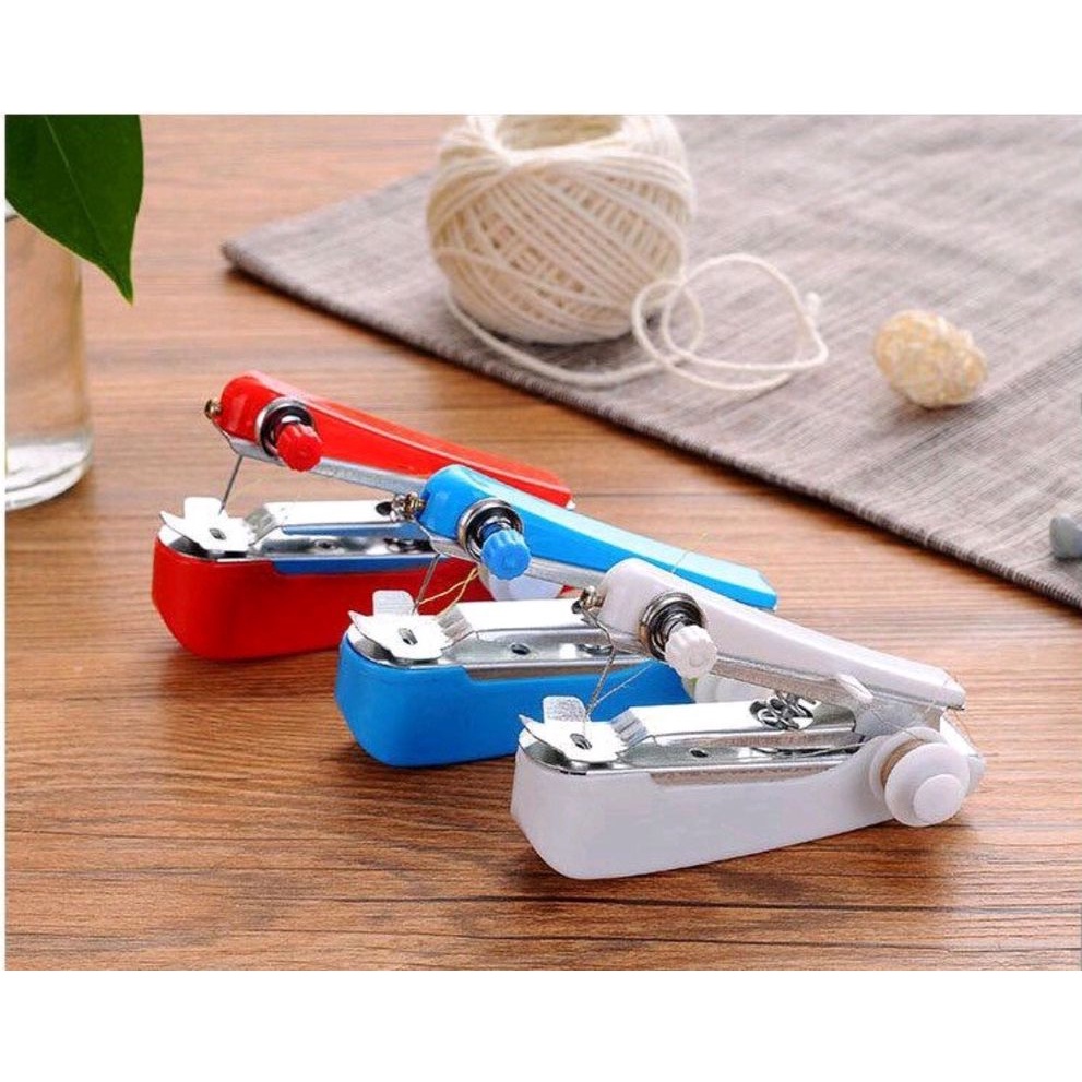 Mesin Jahit Baju Mini Tangan Sewing Singer Staples Jait Portable Import