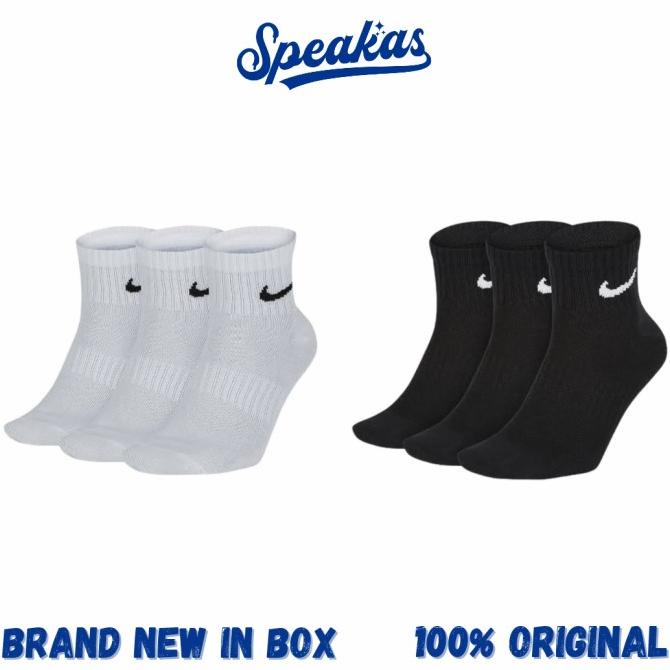 Nike Everyday Lightweight Ankle Socks ( Kaos Kaki Nike ) Original BNIP