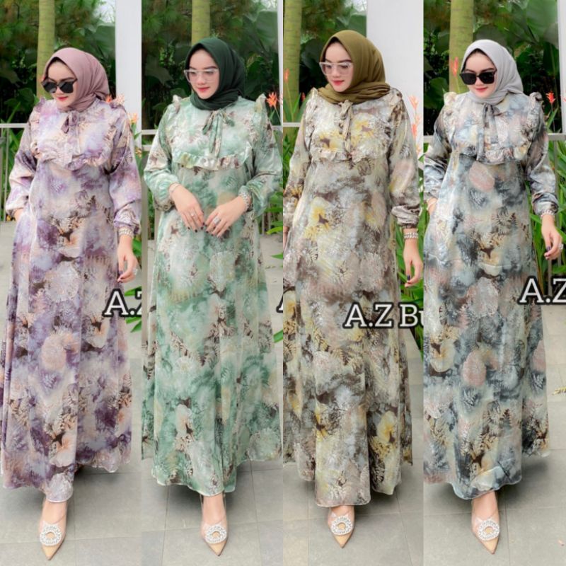 dress silk diyor original product
