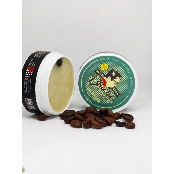 Pomade oil based aroma kopi 60gr