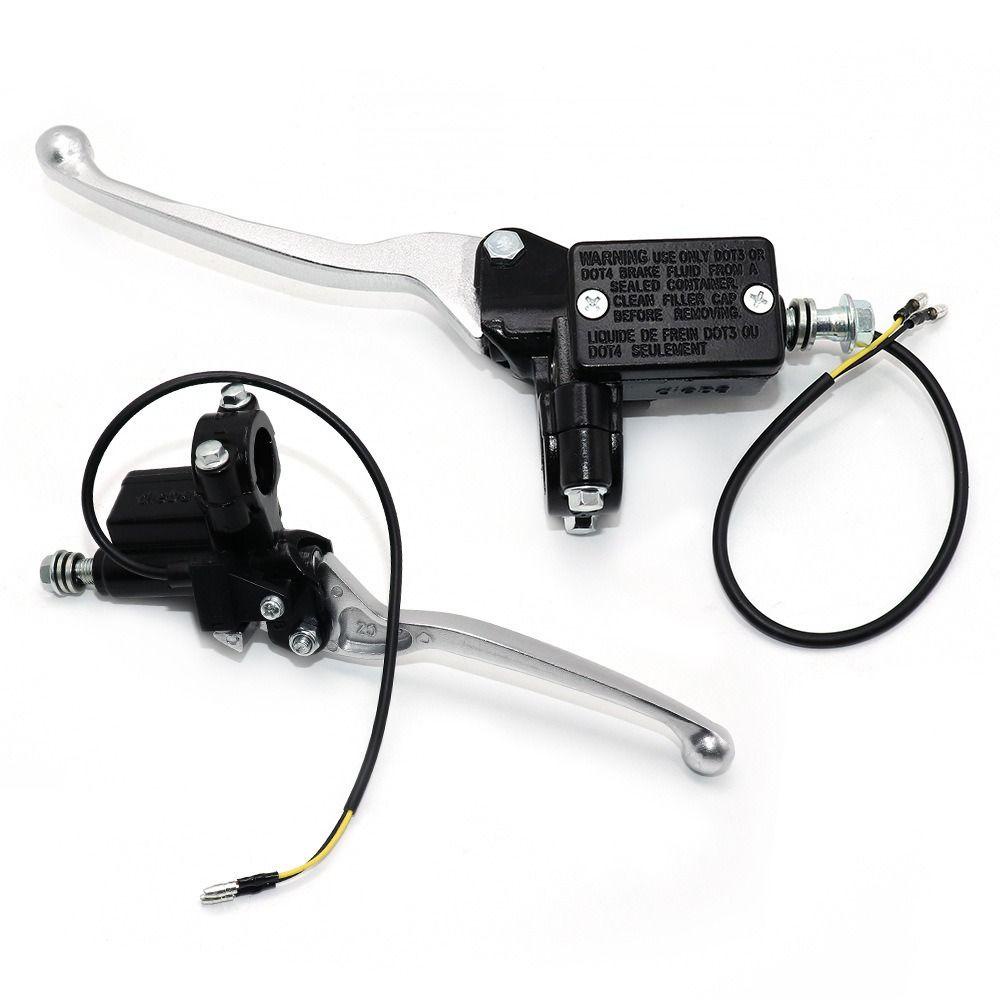 Lanfy Tuas Rem Motor ATV Quad Moped Front Master Sepeda Motor Sepeda Parts Master Rem Cylinder Pompa Motocross Hidrolik Handle Rem
