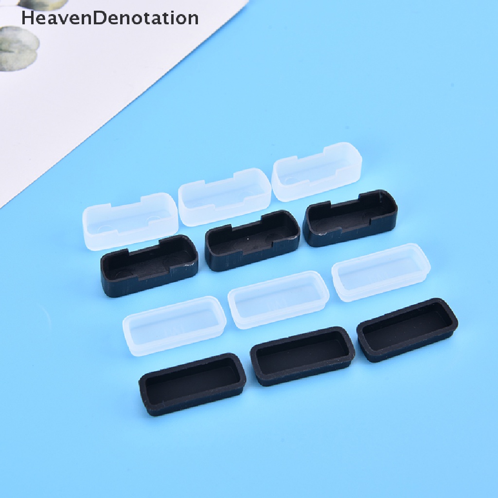 [HeavenDenotation] 5pcs Cover Pelindung Penutup Karet Tutup Debu Untuk Komputer DVI Konektor HDV