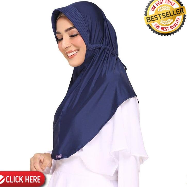 Special Price Elzatta Hijab Instan Serut Belakang Zaria Sahara