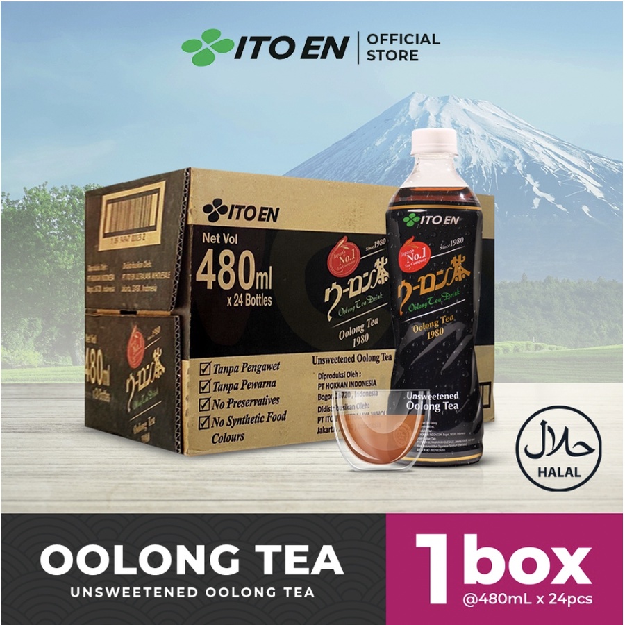 

[GROSIR!!] Itoen Oolong Tea 500ml 1 DUS isi 24 BOTOL - ito en grosir nikmat enak teh hijau termurah sehat