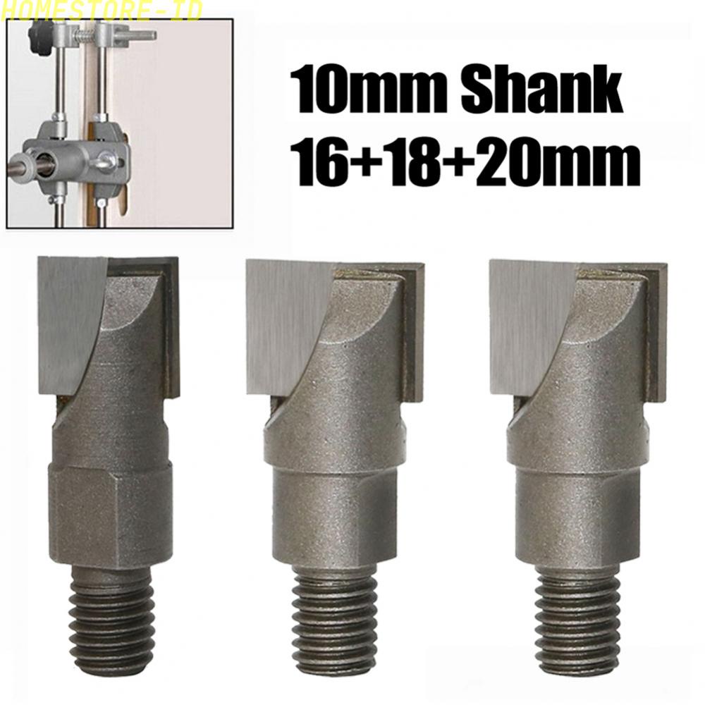 3pcs 10mm Shank CNC Bottom Cleaning Router Bit Kunci Pintu slotting Milling Cutter