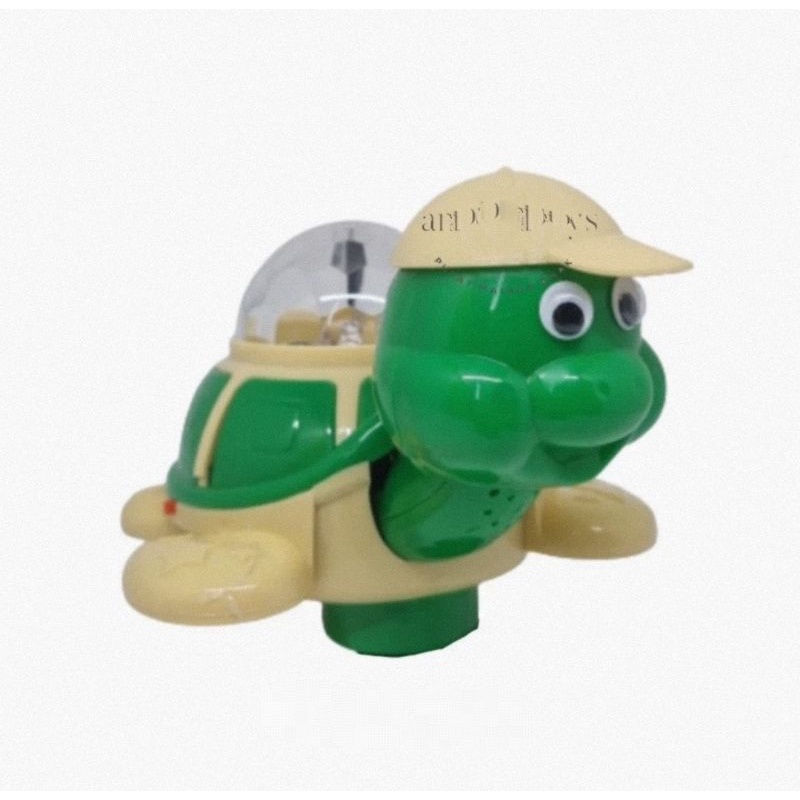 mainan kura kura led disco bisa berjalan &amp; berputar