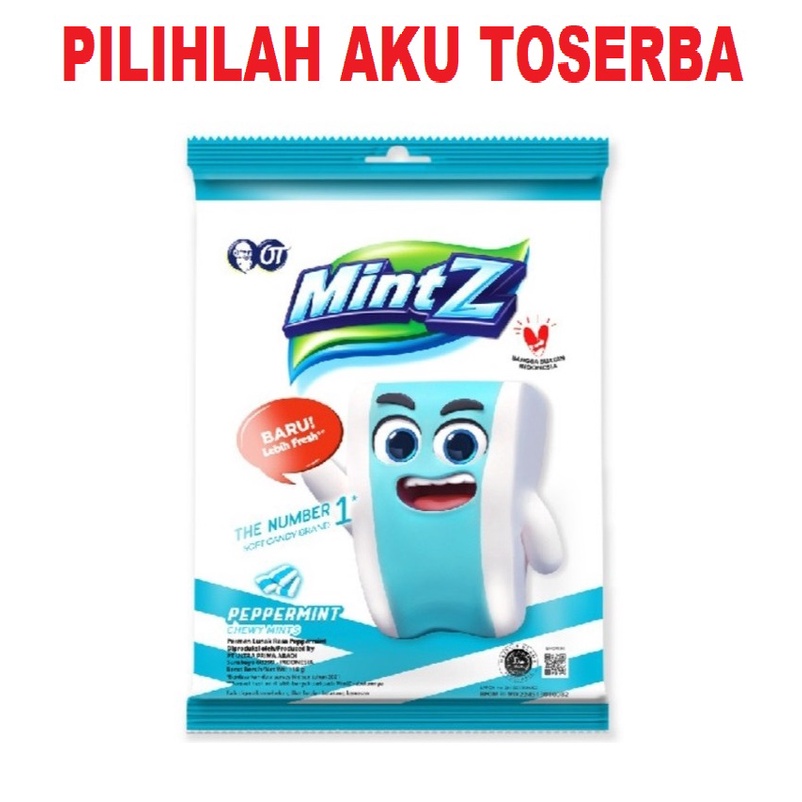 

Mintz Permen Chewy PEPPERMINT - ( HARGA PER BUNGKUS )