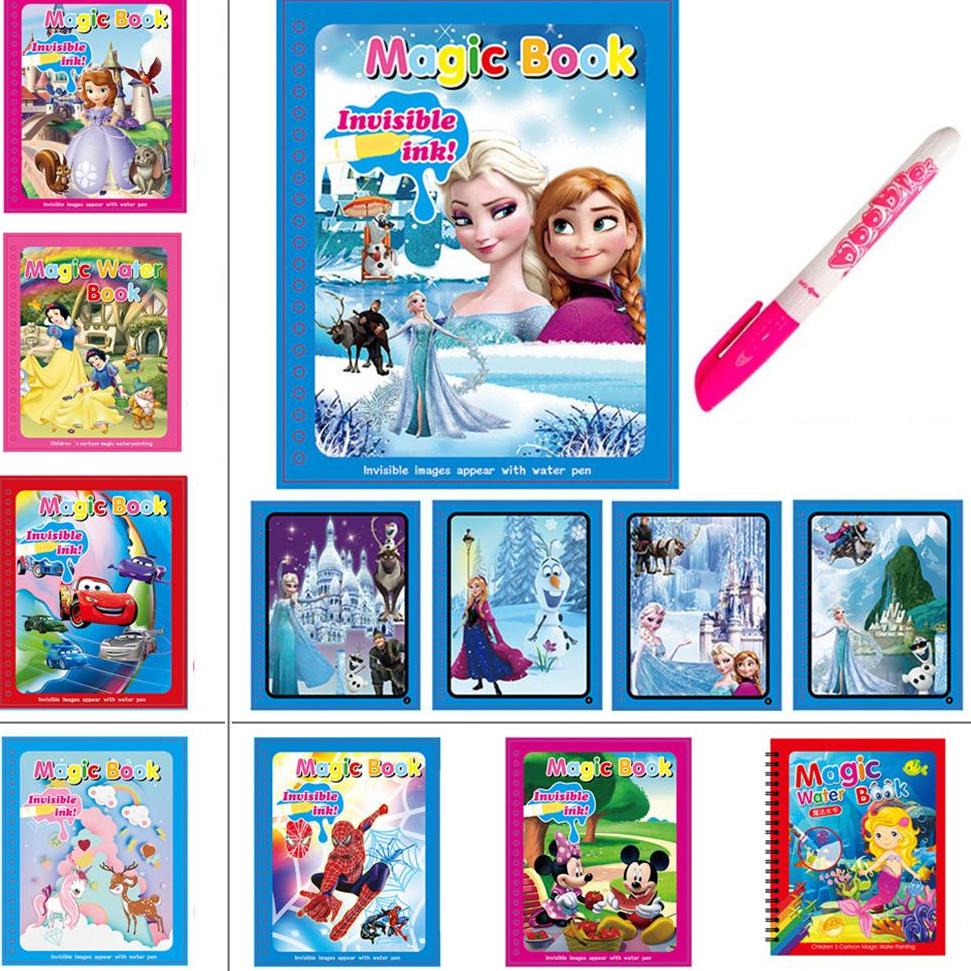

B26 Magic Water Book Buku Gambar Air Ajaib Mainan Edukasi Anak Pulpen Baby Serbaguna Kado Ulang Tahun RESTOCK ⇷