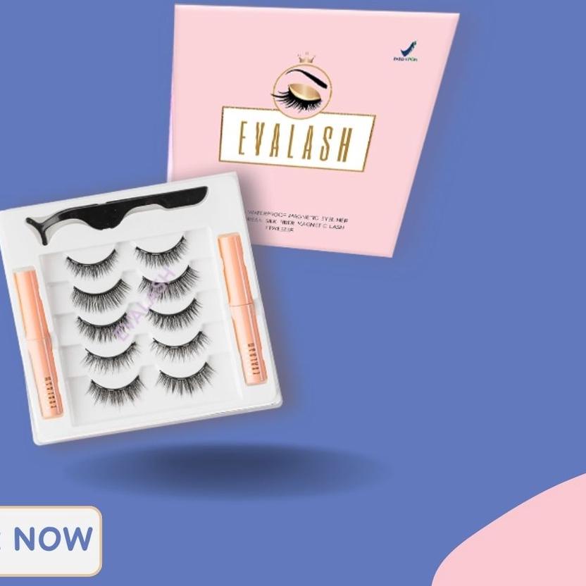 ➴ EvaLash Magnetic Eyeliner - Eva Lash Eyeliner Magnet - Eye Liner Magnet - Eyeliner Hitam BULU MATA
