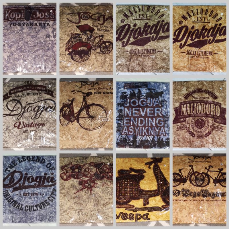 KAOS BATIK JOGJA KATUN  | KAOS JOGJA MURAH ORIGINAL MERK JEGGER  JOGJA T-SHIRT | KAOS JOGJA