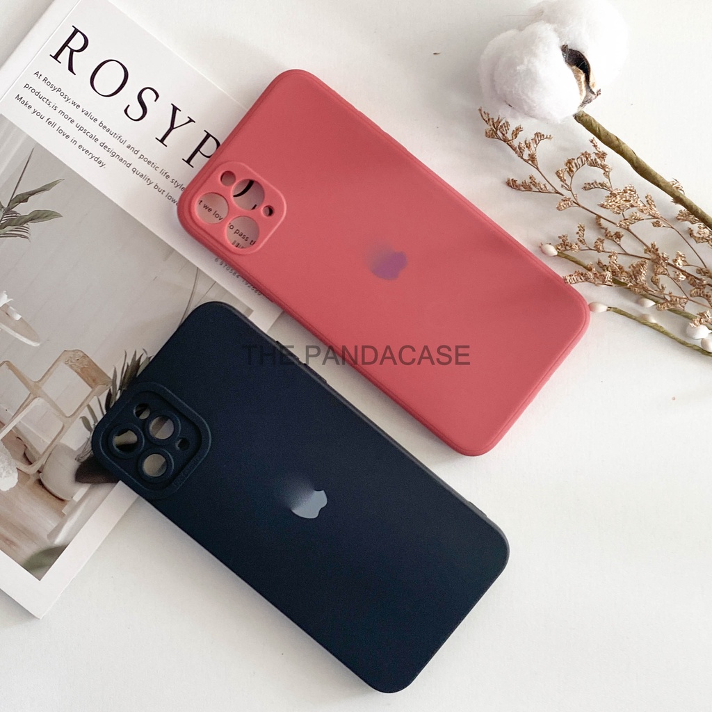 [TPC] (1) Phone Case SQUARE EDGE SOFT CASE Warna Permen Macaron IPHONE HP FULL COVER 6 6S 7 8 PLUS X XS MAX XR 11 PRO PROMAX IP069