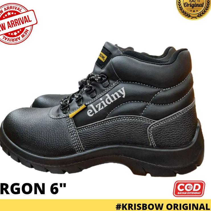 Bestseller Sepatu Safety Krisbow ARGON 6 inch pengganti Arrow dan Maxi