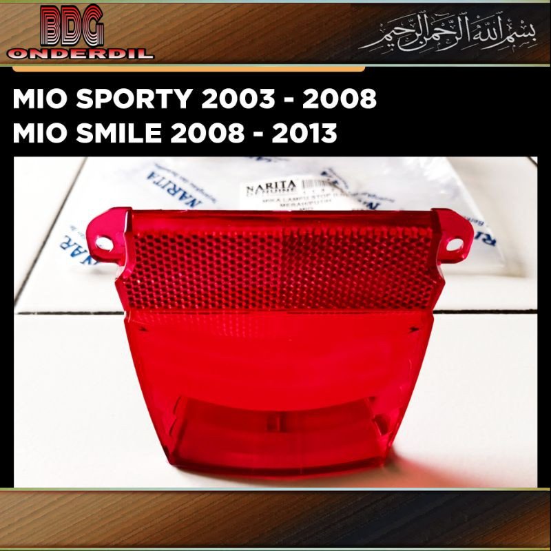 Mika Lampu Stop Mio sporty smile 2003 2004 2005 2006 2007 2008 2009 2010 2011 2012 Merah Belakang