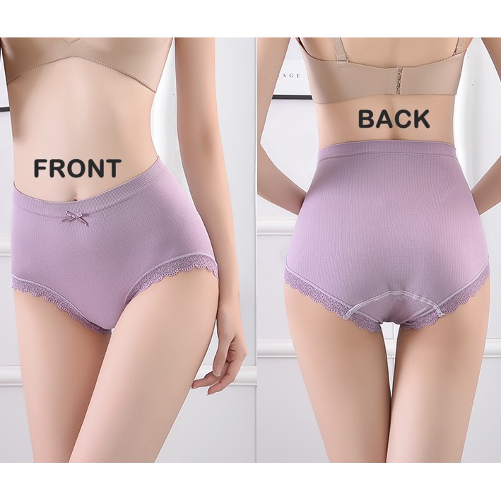 BEE - Celana Dalam Wanita Polos List Pita CD Cewek Import / Underwear Wanita 880