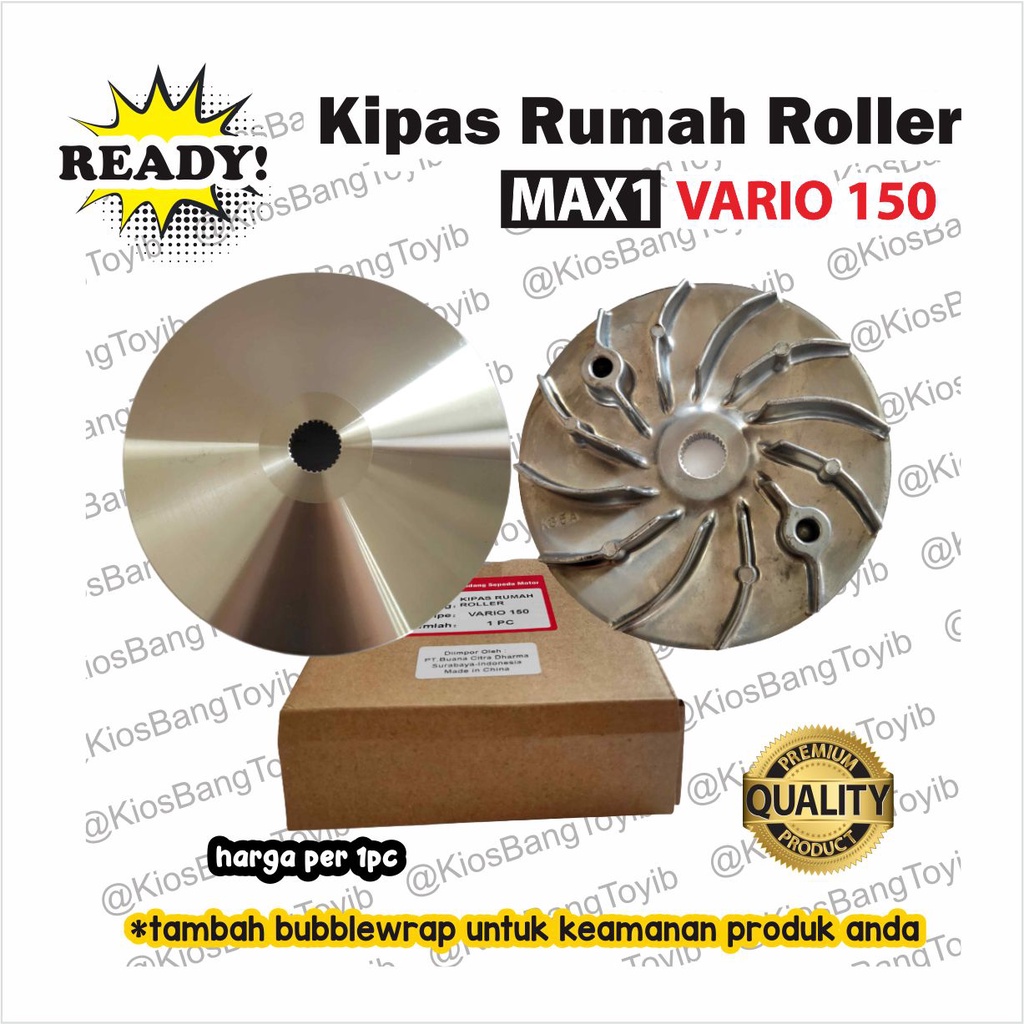 Kipas Lawan Pully Rumah Roller Honda Vario 150 (-max1-)