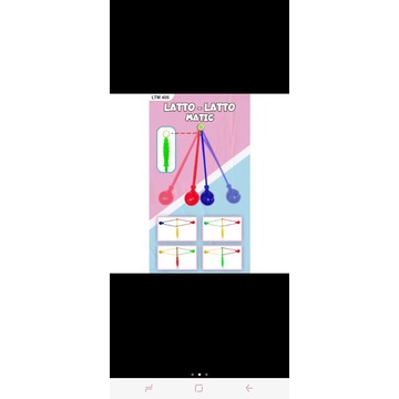 Mainan Lato-Lato gagang besar anti gagal