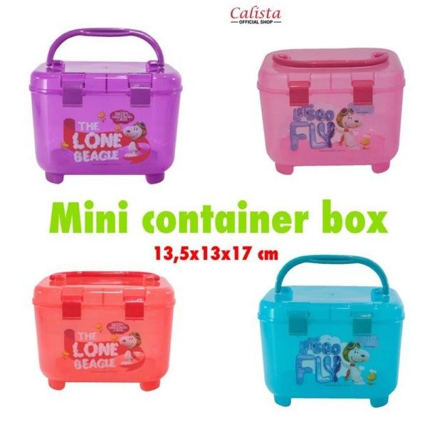 Calista Mini Box Container Kotak serbaguna souvenir ulang tahun