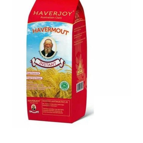 

COD ⭐✔️ HAVERJOY havermout instant merah 1 kg/australian oat /oatmeal