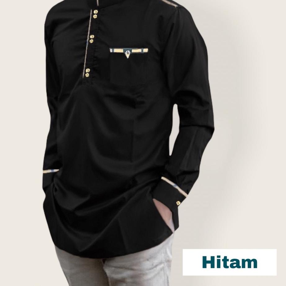 ✴ BAJU KOKO RAJA TOJIRO - BAJU KOKO PRIA MUSLIM LENGAN PANJANG - BAJU KOKO BAHAN KATUN PREMIUM MURAH