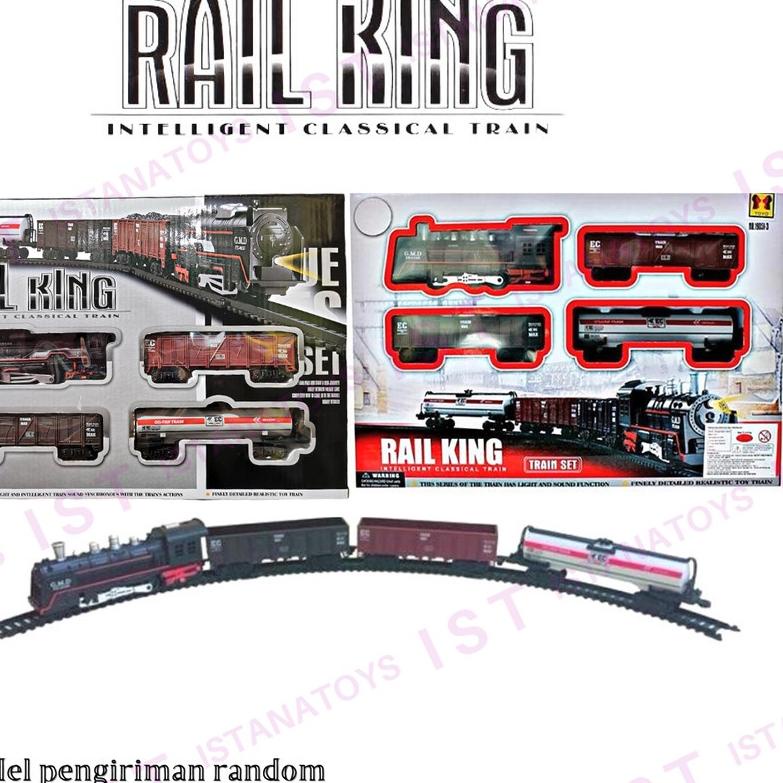 ✦ ID Mainan Kereta Api Hitam - Rail King  ➨