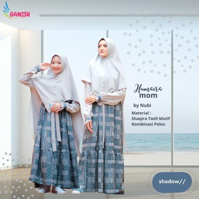 BAJU MUSLIM GAMIS ANAK PEREMPUAN BISA COUPLE SET HIJAB