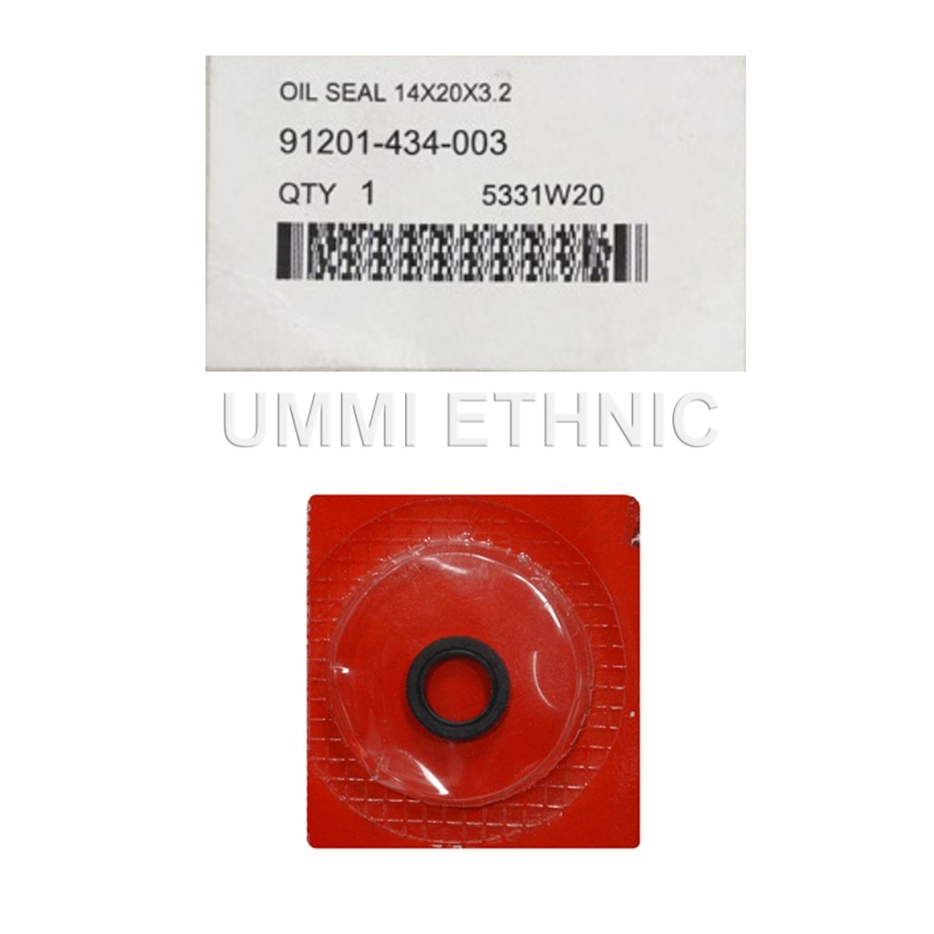 91201-434-003 Oil Seal Sil Oli 14X20X3.2 Transmision Matic Honda
