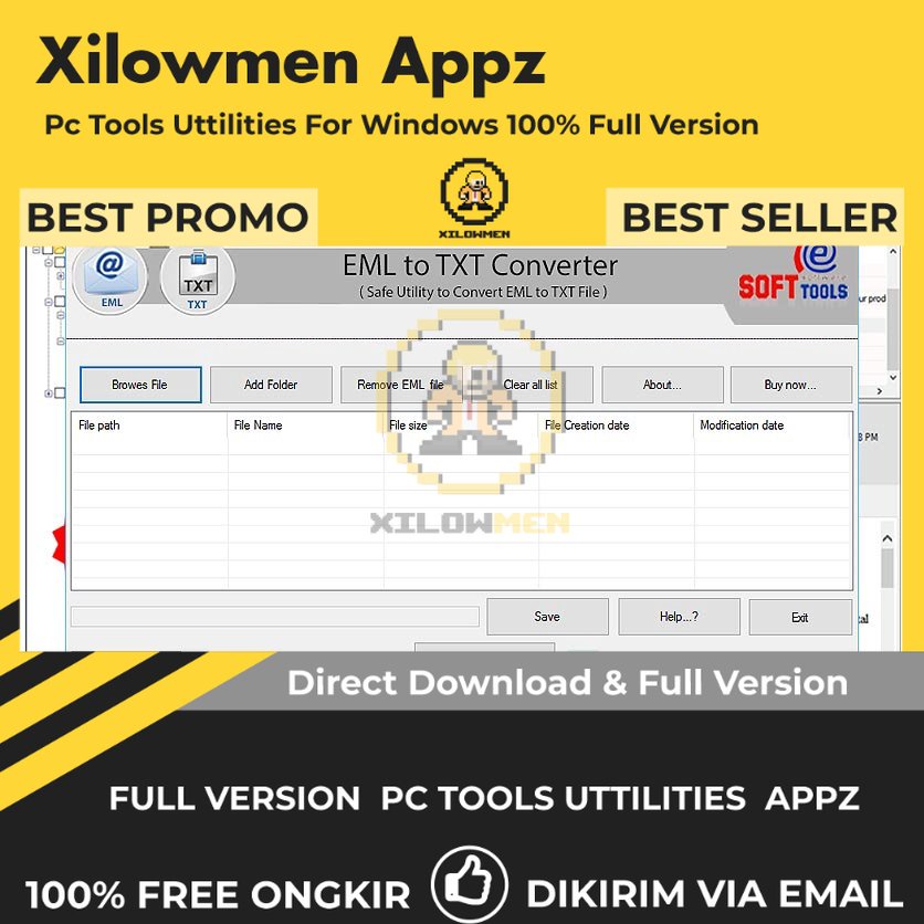 [Full Version] eSoftTools EML to TXT Converter Pro PC Tools Software Utilities Lifetime Win OS