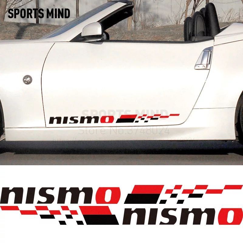 Stiker Nissan / Stiker Mobil Nissan / Stiker March Nismo / Stiker Universal Nissan / Stiker Mobil Si