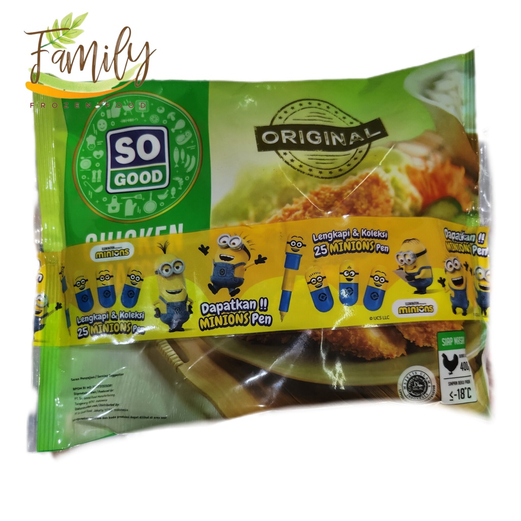 So Good Chicken Katsu 400gr Frozen Food Grosir