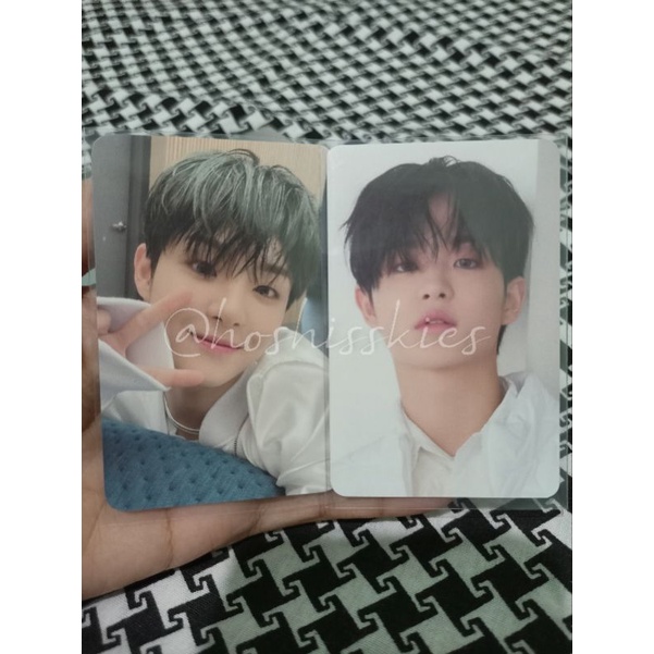 PC Photocard Jihoon boboan bene ktown set