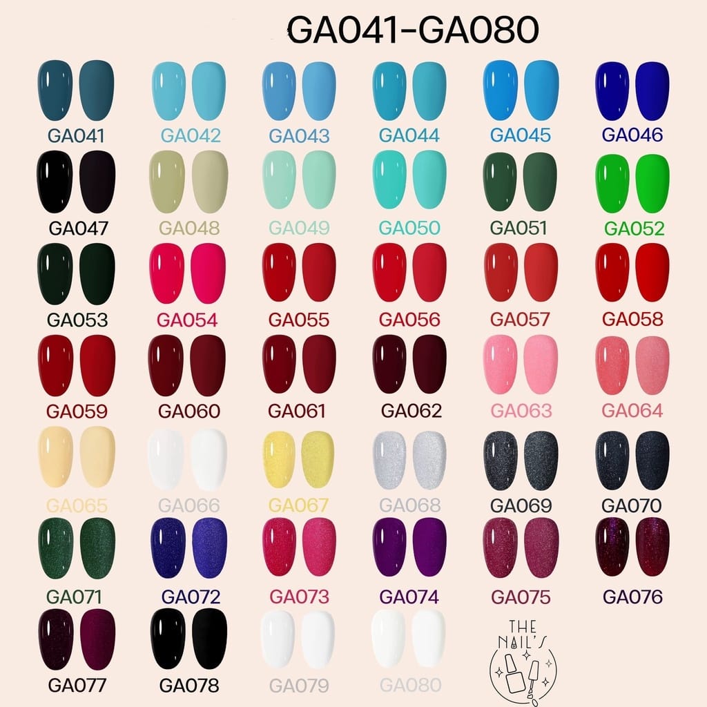 GAIRRIY (01-50) Kutek Gel Uv Nail Polish Art Cat Kuku Murah Bagus