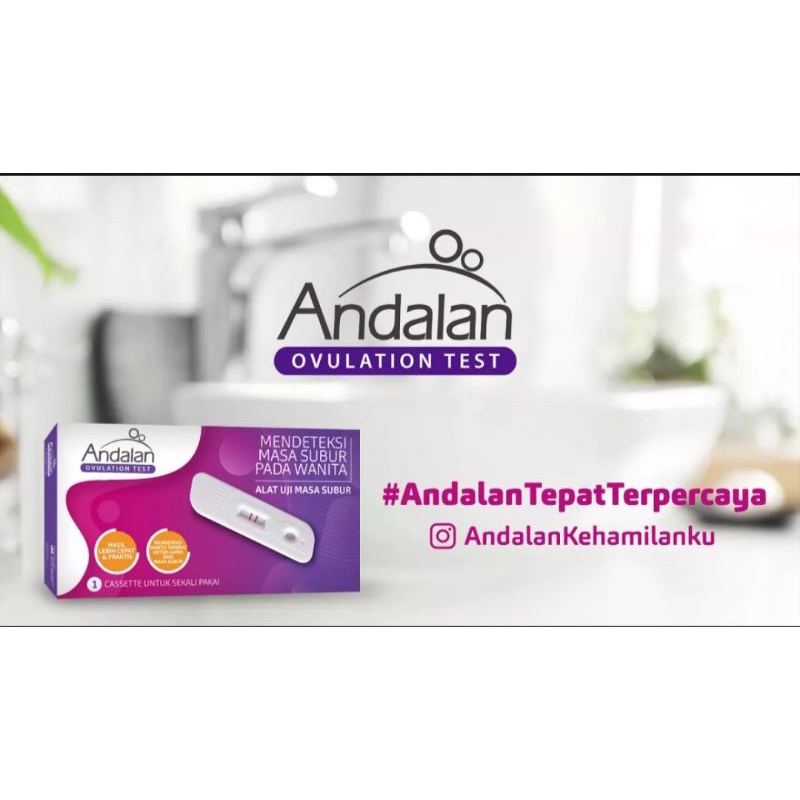 Andalan Ovulation Test/ Alat Test Masa Subur Wanita