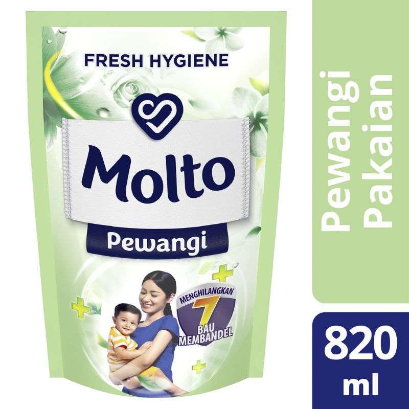 MOLTO PEWANGI REFFIL ANTIBAC 820ml